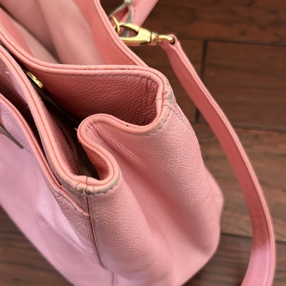 Auth Chanel Executive Tote Shoulder Bag Pink - Picture 13 of 16